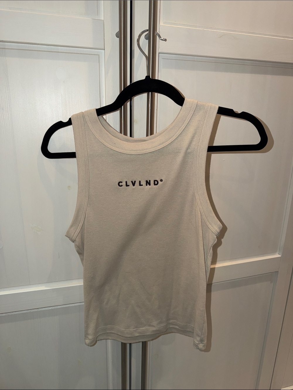 Cleveland Cream Tank Top